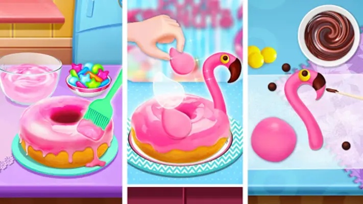 Sweet Donut Desserts Party! android App screenshot 1